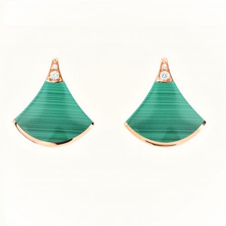 Jewelver DIVAS DREAM EARRINGS PINK GOLD