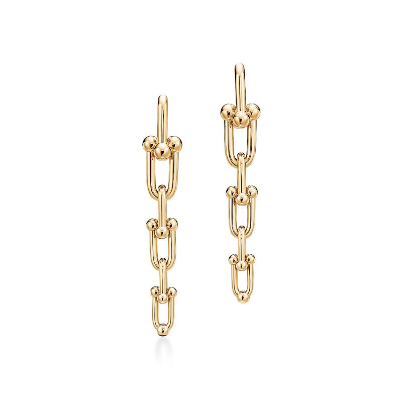 Jewelver T HardWear Graduated Link Earrings