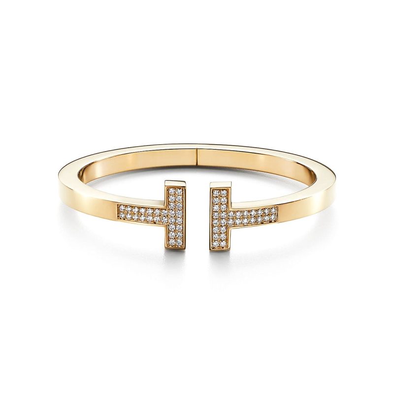Jewelver T Diamond Square Bracelet