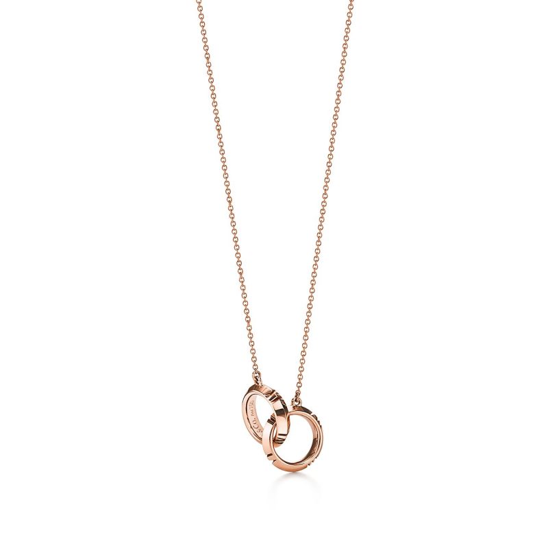 Jewelver T Atlas X Closed Interlocking Pendant Necklace