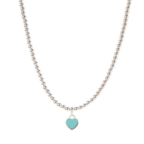 Jewelver Return to Heart Tag Bead Necklace