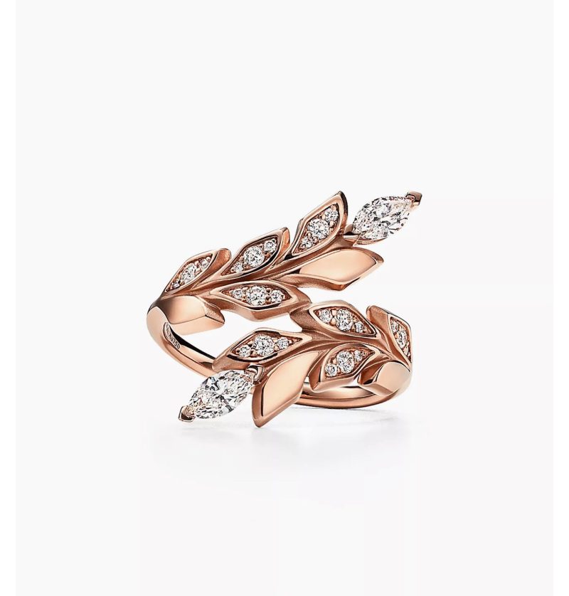 Jewelver T Victoria Vine Bypass Ring