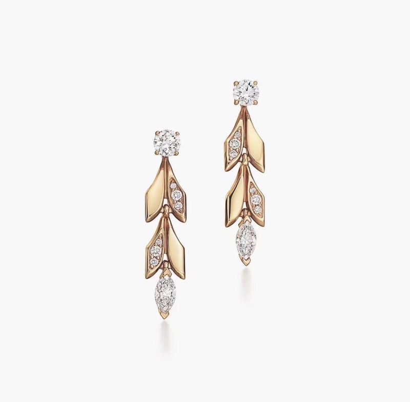 Jewelver T Victoria Vine Convertible Drop Earrings