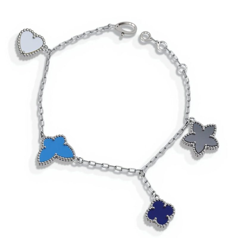Jewelver Sweet Alhambra Four Motifs Bracelet Gift Jewelry