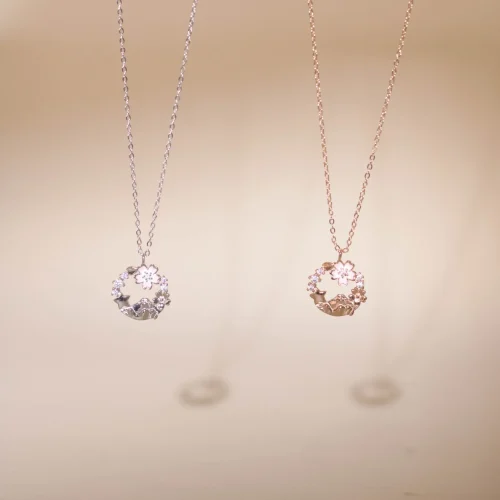silver-necklace-with-cz-cherry-blossom-pendant-in-platinum-and-rose-gold-1