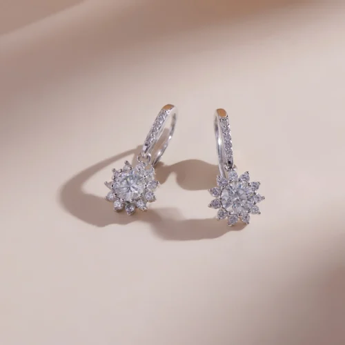sunflower-moissanite-drop-earrings-1